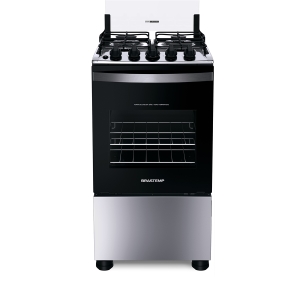 FOGÃO PISO 4B INOX 127/220V 50/60Hz FOGÃO PISO 4B INOX 127/220V 50/60Hz