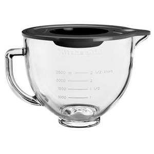 Tigela de Vidro Lisa para Stand Mixer